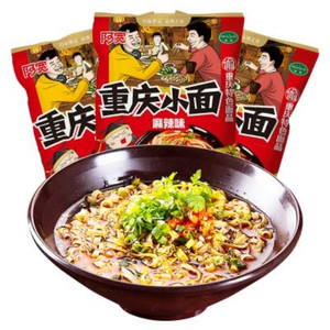 มาม่าหมาล่า เส้นบะหมี่รสหมูเผ็ดฉงชิ่ง