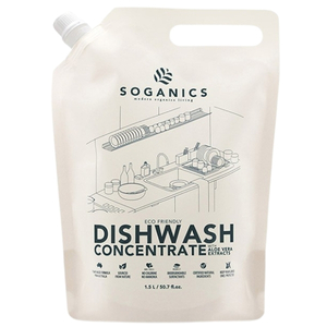 น้ำยาล้างจาน Soganics (โซแกนิคส์) สารสกัดจากอโลเวร่า นำเข้าจากออสเตรเลีย