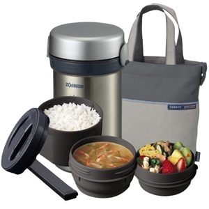Zojirushi Lunch Jars ปิ่นโตอาหารสูญญากาศเก็บความร้อน รุ่น SL-NC09