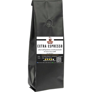 Siam Great Coffee เมล็ดกาแฟคั่วพิเศษสูตร Extra espresso (Arabica ดอยช้าง ผสม Robusta ชุมพร)