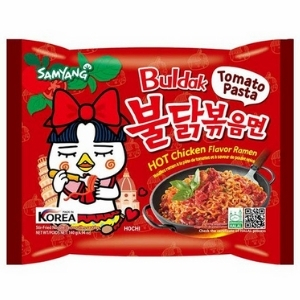 ใหม่! Samyang ซัมยัง บะหมี่เกาหลี รสมะเขือเทศผสมซอสเผ็ด
