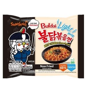 ใหม่! Samyang ซัมยัง ราเมงกึ่งสำเร็จรูปแบบแห้ง รสไก่ สูตรเผ็ดน้อย