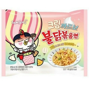 ใหม่! Samyang บะหมี่เกาหลี ซัมยัง ครีมมี่ คาร์โบนาร่า สูตรซอสเผ็ดไตล์เกาหลี