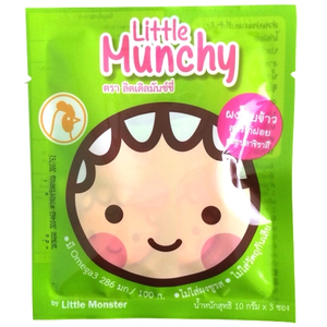 Happy Munchy ผงโรยข้าวสำหรับเด็ก สูตรไก่ฝอยผสมปลาชิราสึ