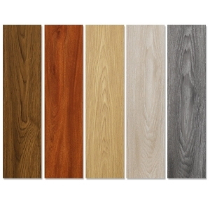 กระเบื้องยางลายไม้ LVT ไวนิล แบบทากาว