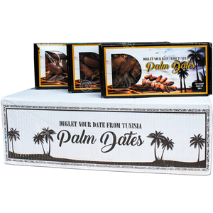 Palm Dates อินทผลัม เกรด A Sultan tomour พันธุ์ Deglet Nour