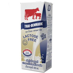 Thai - Denmark นมไทยเดนมาร์ก แลคโตสฟรี รสจืด