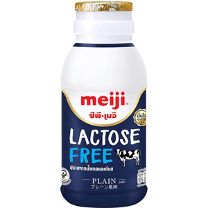 Meiji เมจิ นมพาสเจอร์ไรส์ แลคโตสฟรี รสจืด
