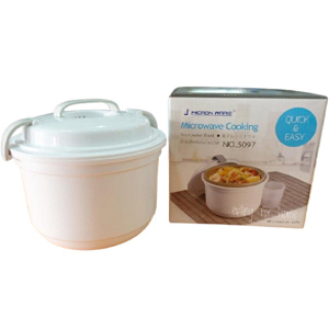 Micronware (ไมครอนแวร์) หม้อหุงข้าวด้วยไมโครเวฟ รุ่น 5097 ขนาด 1.2 ลิตร