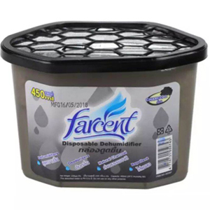 Farcent กล่องดูดความชื้น กลิ่นชาร์โคล 450 มล.