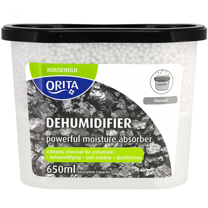 Orita กล่องดูดความชื้น สูตรชาร์โคล 650 มล.