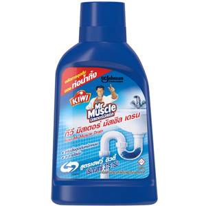 กีวี มิสเตอร์ มัสเซิล ขจัดท่อตัน ชนิดผง Kiwi Mr Muscle Drain Declogger