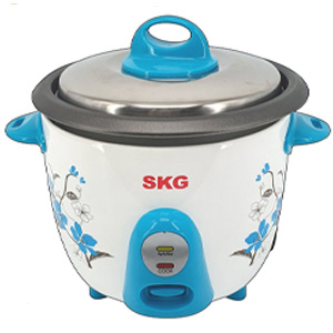 SKG หม้อหุงข้าวขนาดเล็ก 0.6 ลิตร รุ่น SK-101 หม้อในเคลือบเทฟล่อน