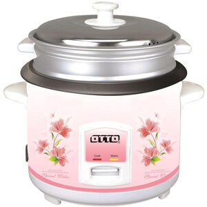 OTTO (ออตโต้) หม้อหุงข้าวไฟฟ้าอเนกประสงค์ 1.8 ลิตร รุ่น CR-118T พร้อมซึ่งนึ่งอาหาร