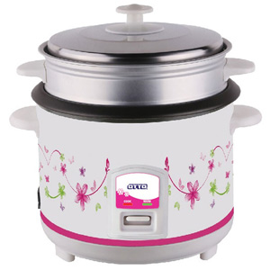 OTTO (ออตโต้) หม้อหุงข้าวไฟฟ้ามัลติฟังก์ชัน รุ่น CR-110 ความจุ 1 ลิตร มีซึ่งสำหรับนึ่งอาหาร