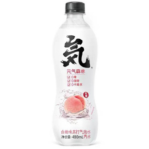 เครื่องดื่ม 0 แคล Sparkling Soda Yuanqi senlin กลิ่นผลไม้
