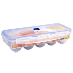 Super Lock กล่องเก็บไข่ 10 ฟอง แพ็ค 3 ชิ้น ป้องกันแบคทีเรีย รุ่น 6110-X03
