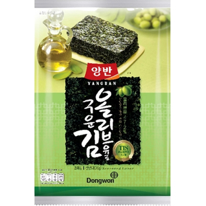 Yangban สาหร่ายทะเลเกาหลี อบกรอบปรุงรส ตรายังบัน