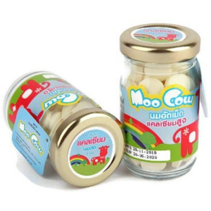 Moo Cow นมอัดเม็ด แคลเซียมสูง ตรา มูคาว