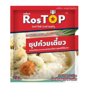 RosTop ผงซุปก๋วยเตี๋ยวน้ำใส ตรารสท๊อป