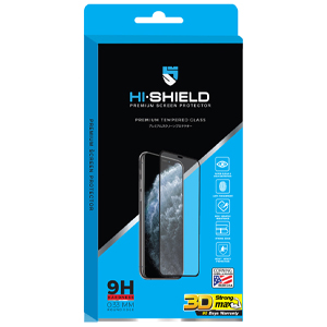 Hishield 3D Strong Max กระจกนิรภัย iPhone รุ่น 11, 12, 13