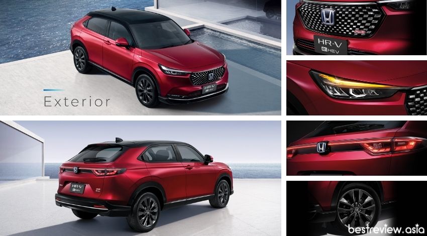 ดีไซน์ภายนอกของ All New Honda HR-V e-HEV รุ่น RS