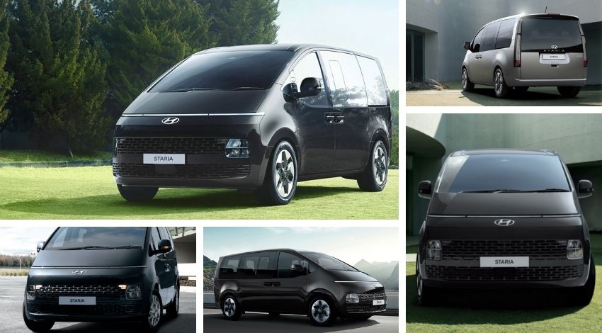 ดีไซน์ภายนอกของ Hyundai Staria