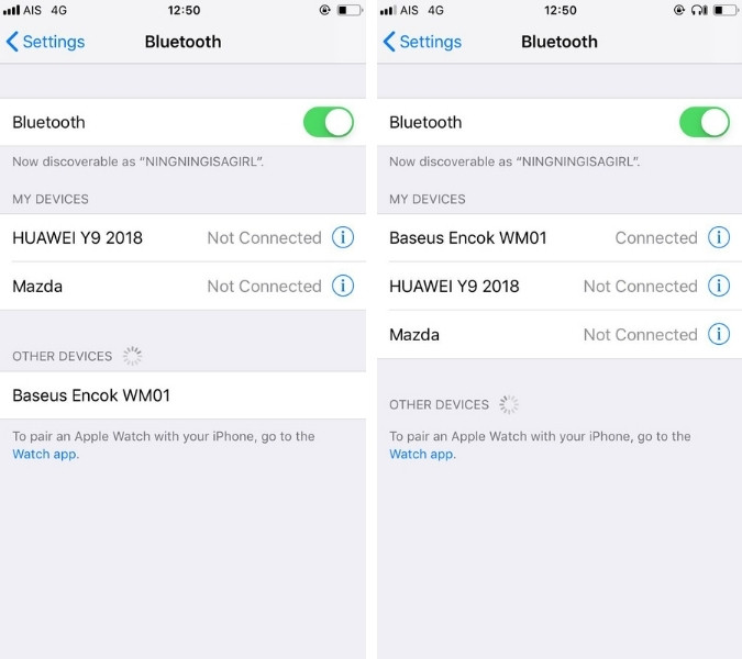 รีวิว Baseus หูฟังไร้สาย True Wireless รุ่น WM01