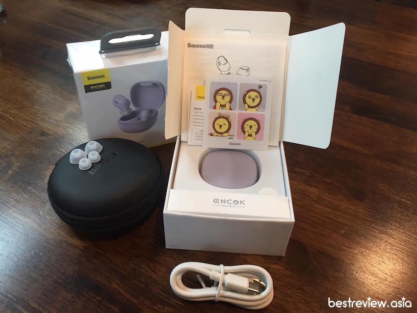 Baseus หูฟังไร้สาย True Wireless รุ่น WM01