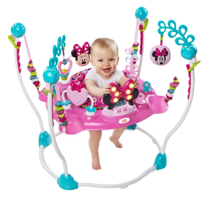 Bright Starts จั๊มเปอร์ลายมินนี่ รุ่น Dis Minnie Mouse Peekaboo Jumper