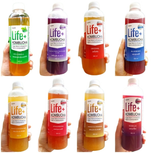Life+ Kombucha Raw Organic ชาหมักเพื่อสุขภาพ
