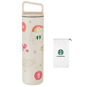 ขวดน้ำสตาร์บัคส์สเตนเลสสตีล  Summer Joy Water Bottle
