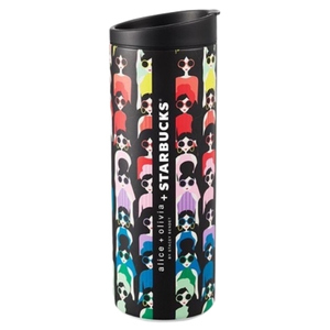 ทัมเบลอร์สตาร์บัคส์ Alice + Olivia Rainbow Stace Tumbler