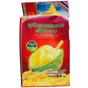 Kachathan ทุเรียนหมอนทองอบกรอบ เนื้อทุเรียนเกรด A ขนาด 35 กรัม
