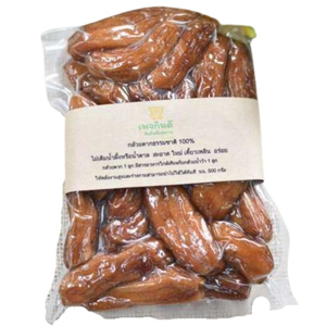 Kindee กล้วยตากธรรมชาติ ไม่ใส่น้ำตาล บรรจุถุงสุญญากาศอย่างดี
