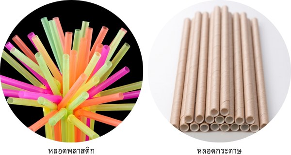 หลอดพลาสติก, หลอดกระดาษ