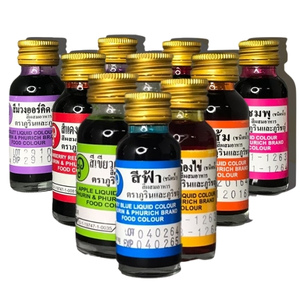 Phurin&Phurich สีผสมอาหาร ตราภูรินและภูริชญ์ แบบขวด ชนิดน้ำ