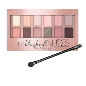 Maybelline The Blushed Nudes Palette อายแชโดว์