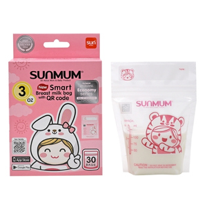 Sunmum ถุงเก็บน้ำนมขนาด 3 ออนซ์