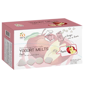 Wel-B โยเกิร์ตอบกรอบ รสแอปเปิล สำหรับเด็ก 1 ปีขึ้นไป
