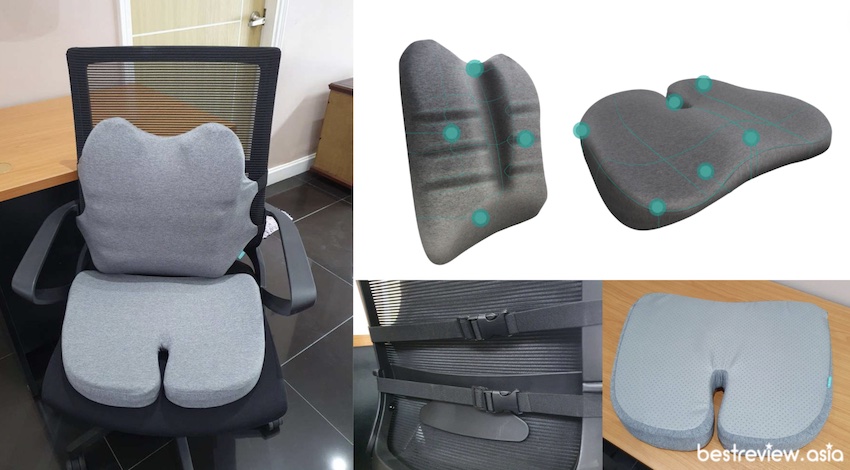 Bewell Ergocushion Series เซ็ตเบาะรองหลังรองนั่ง