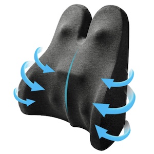 Ergonomics7 เบาะรองหลังเพื่อสุขภาพตามหลักสรีรศาสตร์