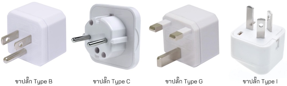 ประเภทปลั๊กไฟ