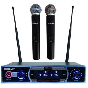 SONAR ไมค์ลอยคู่ UHF Professional Wireless รุ่น UM-601