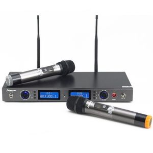 Sherman ชุดไมโครโฟนไร้สาย ดิจิตอล แบบคู่ UHF รุ่น MIC-332