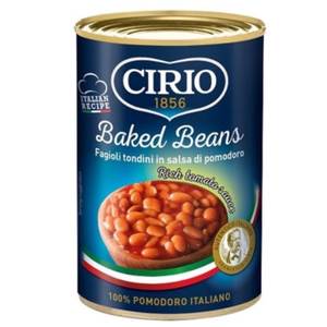 CIRIO Baked Beans ถั่วขาวอบในซอสมะเขือเทศ