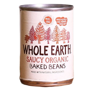 Whole Earth Saucy Organic Baked Beans ถั่วอบในซอสมะเขือเทศออร์แกนิก