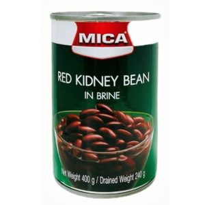 Mica Red Kidney Beans ไมก้า ถั่วแดงคิดนี่ในน้ำเกลือ