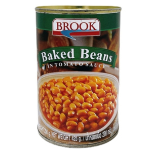 Brook Baked Beans in Tomato ถั่วขาวในซอสมะเขือเทศ