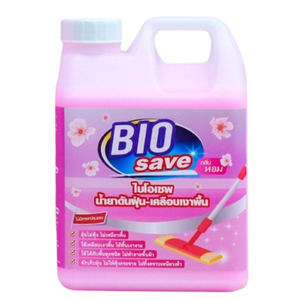 Biosave ไบโอเซฟ น้ำยาดันฝุ่น ถูพื้นและเคลือบเงา